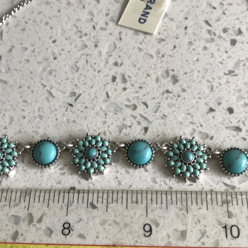 Lucky Brand Semi Precious Turquoise Necklace